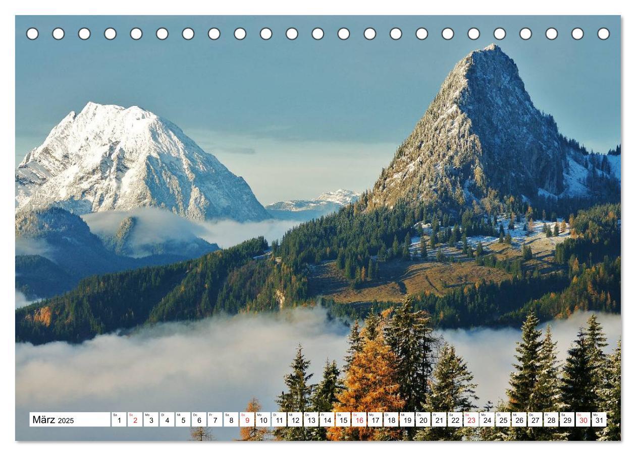 Bild: 9783435493036 | Die Alpen im Herzen von Österreich (Tischkalender 2025 DIN A5...