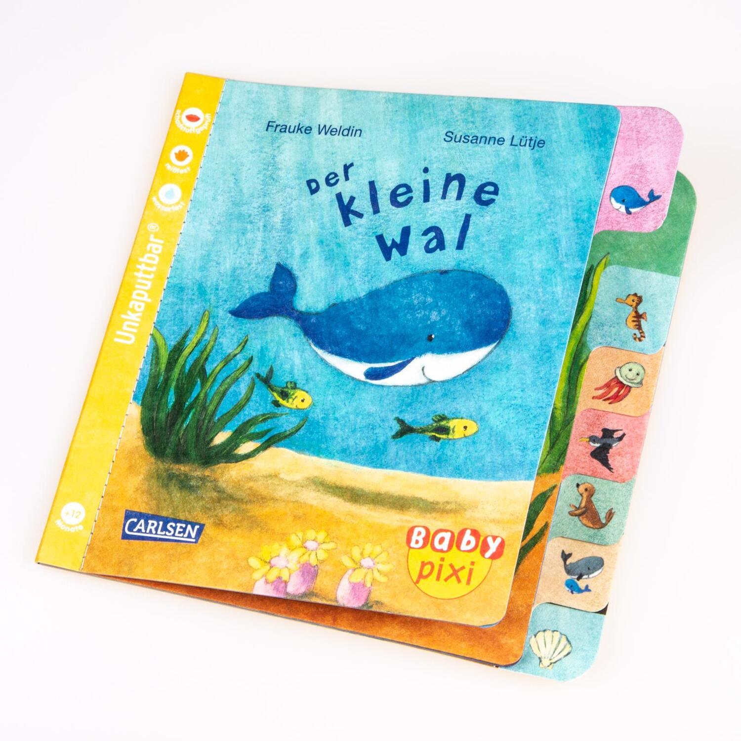 Bild: 9783551051820 | Baby Pixi (unkaputtbar) 80: Der kleine Wal | Susanne Lütje | Buch