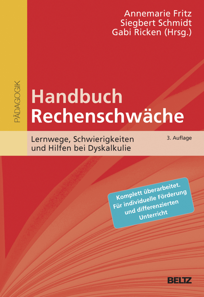 Cover: 9783407831880 | Handbuch Rechenschwäche | Annemarie Fritz (u. a.) | Buch | 499 S.