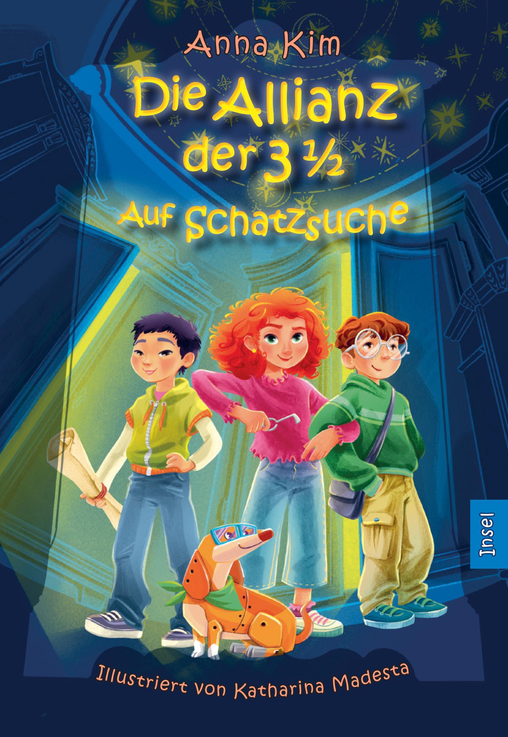 Cover: 9783458644712 | Die Allianz der 3 1/2 (Band 1) - Auf Schatzsuche | Anna Kim | Buch