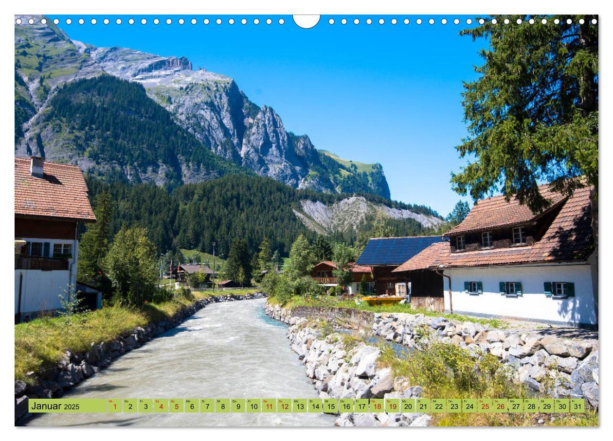 Bild: 9783435357512 | Alpentraum Kandersteg (Wandkalender 2025 DIN A3 quer), CALVENDO...