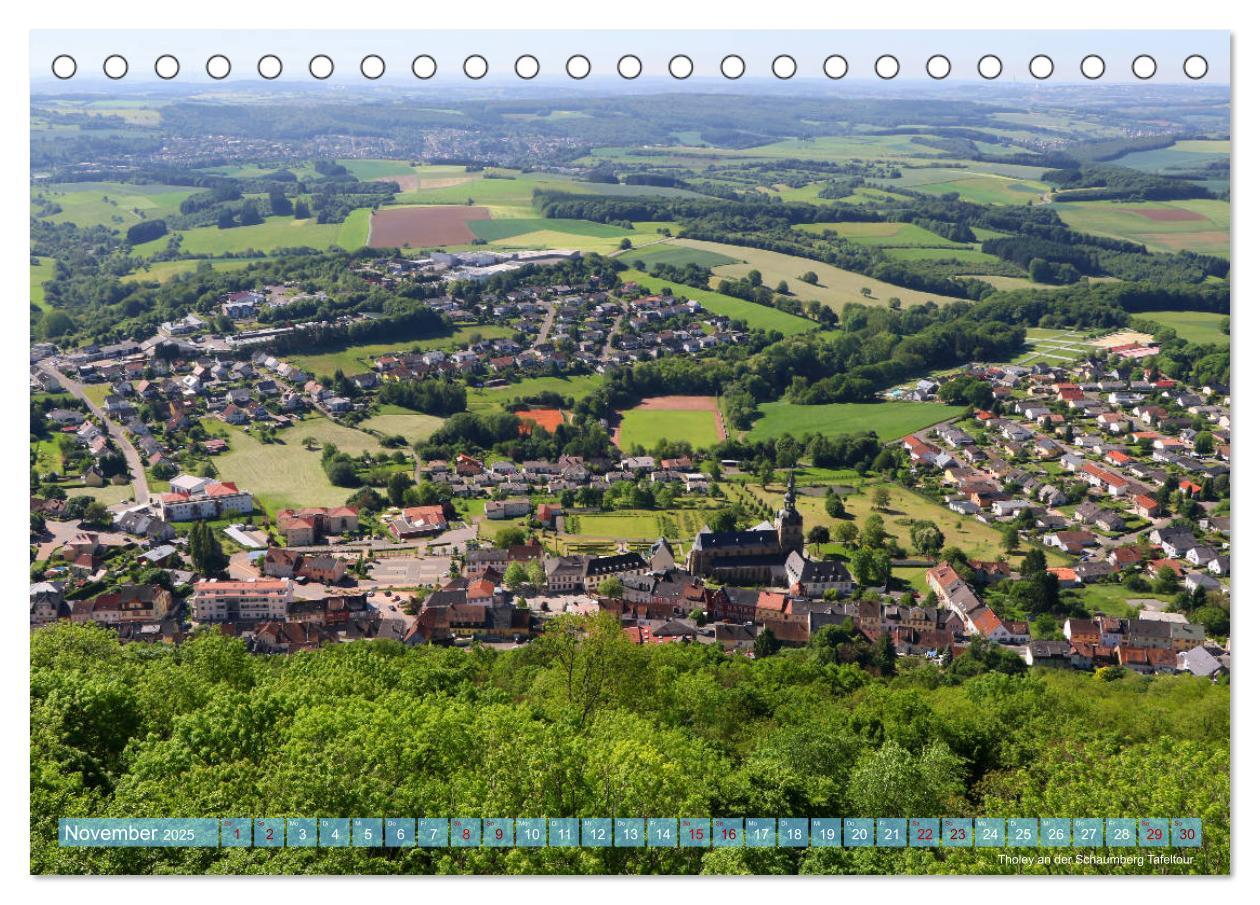 Bild: 9783435303335 | SAARLAND - AUSSICHTSREICH (Tischkalender 2025 DIN A5 quer),...