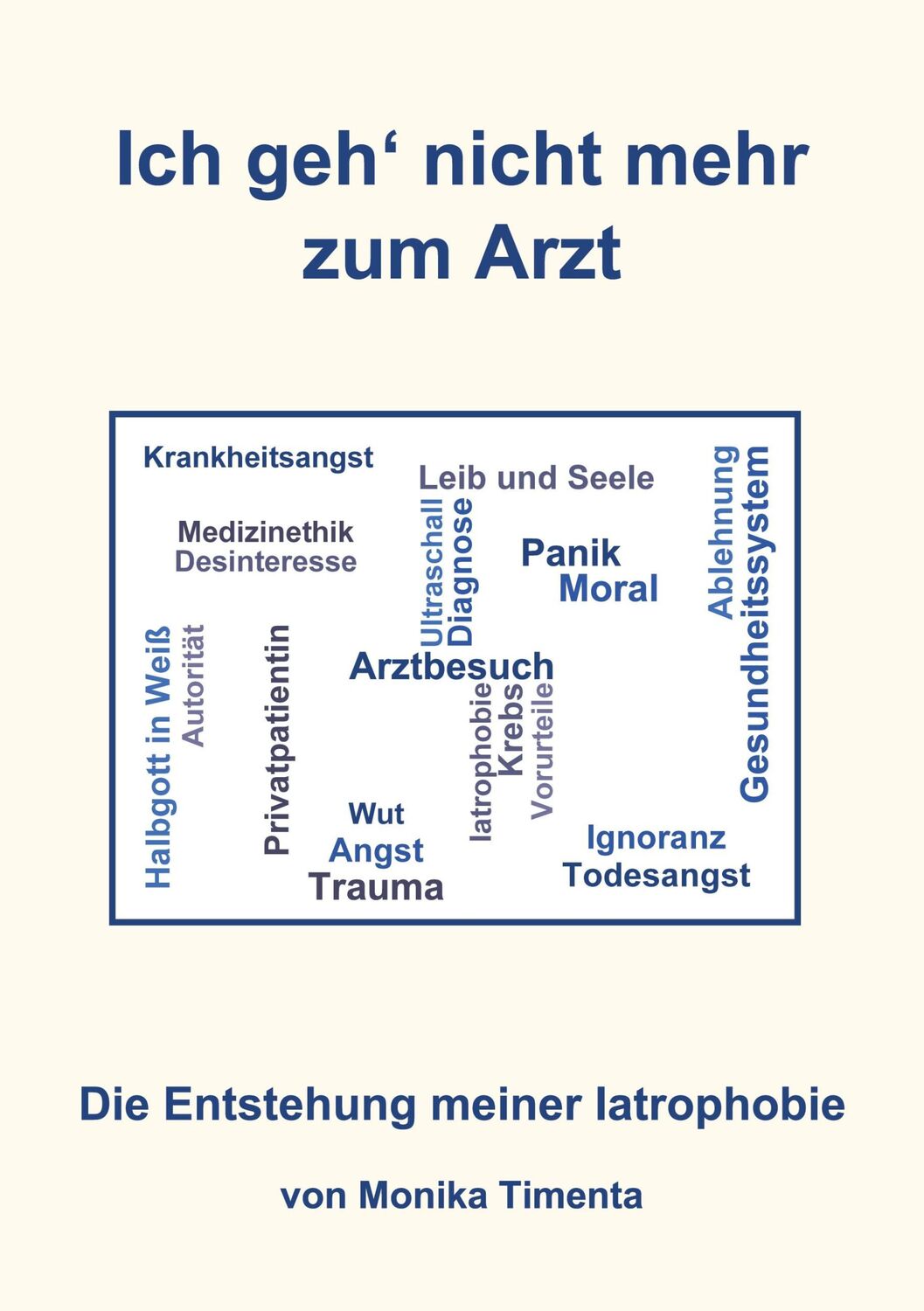 Cover: 9783756889457 | Ich geh' nicht mehr zum Arzt | Die Entstehung meiner Iatrophobie