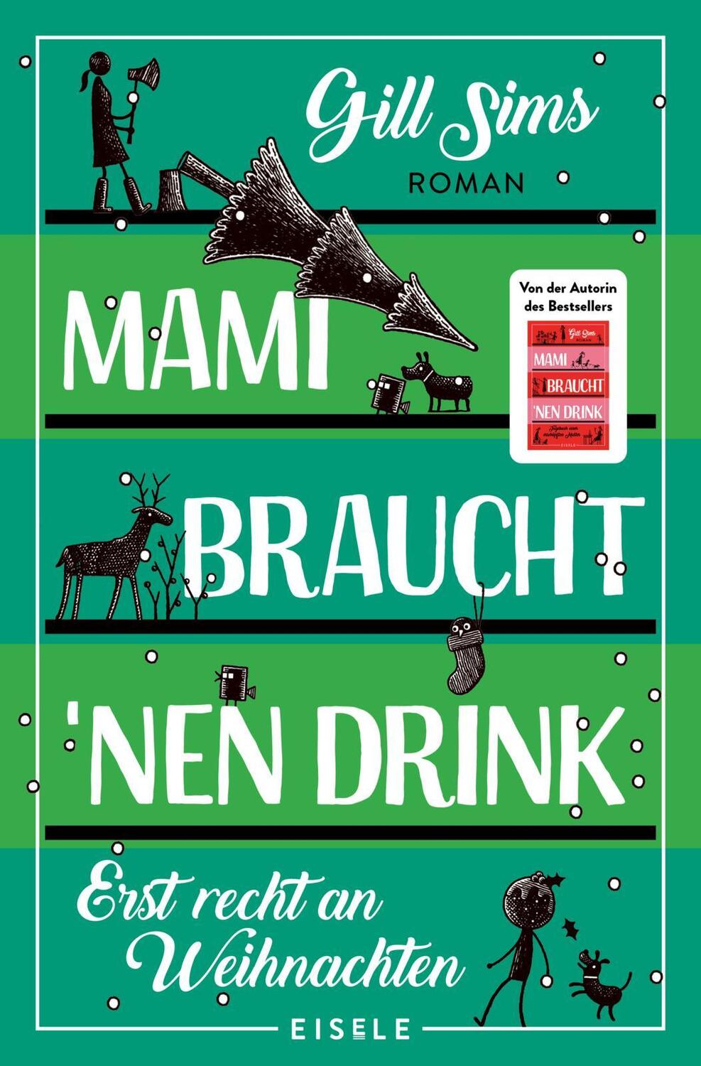 Cover: 9783961612031 | Mami braucht 'nen Drink - erst recht an Weihnachten | Gill Sims | Buch