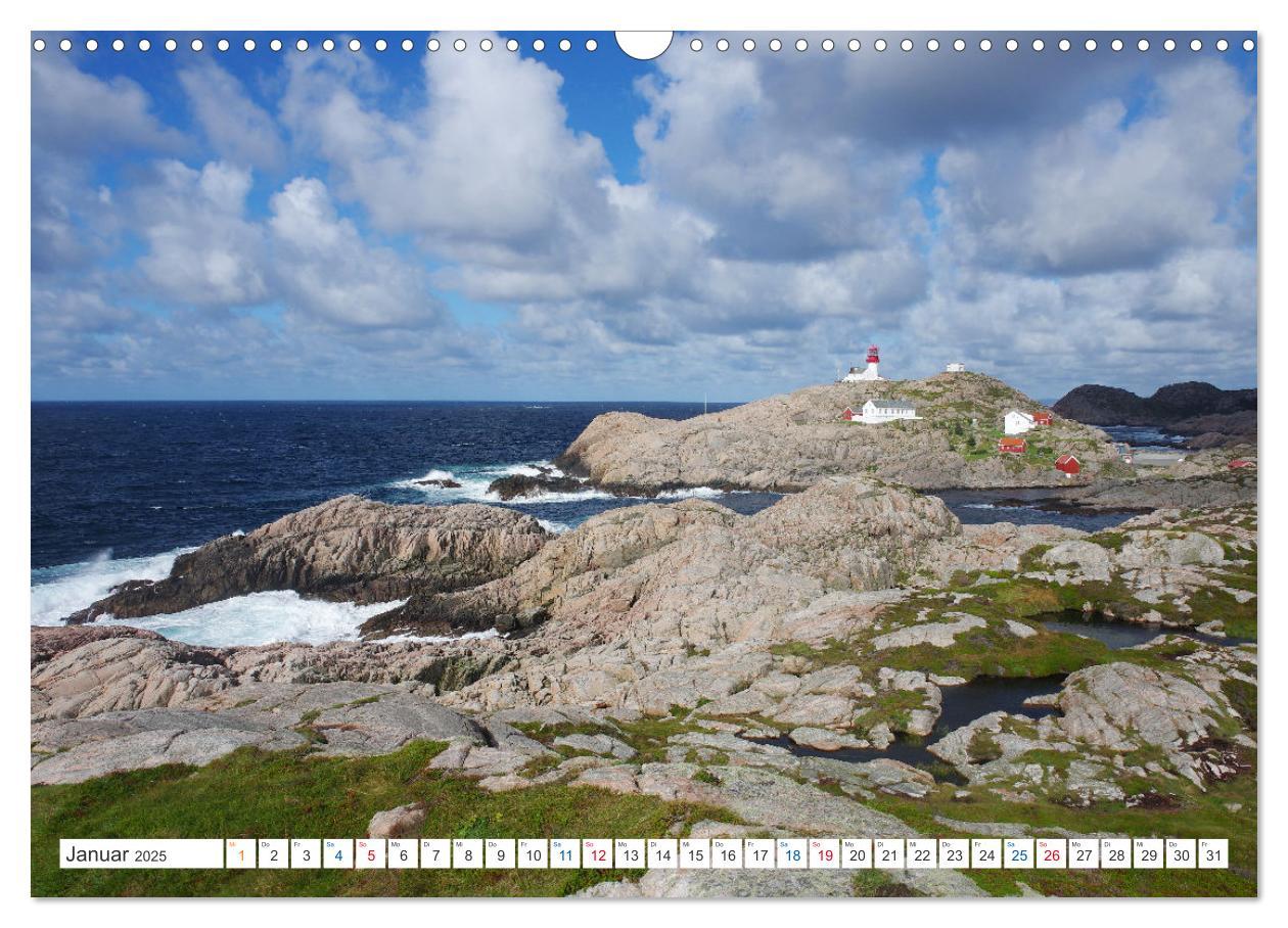 Bild: 9783435470839 | Norwegen PUR (Wandkalender 2025 DIN A3 quer), CALVENDO Monatskalender