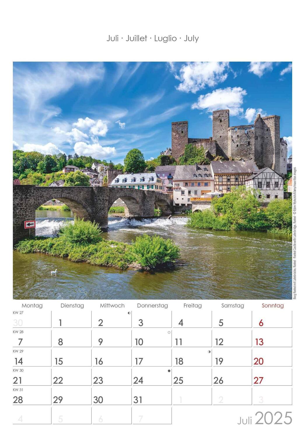 Bild: 4251732343194 | Hessen 2025 - Bild-Kalender 23,7x34 cm - Regional-Kalender -...