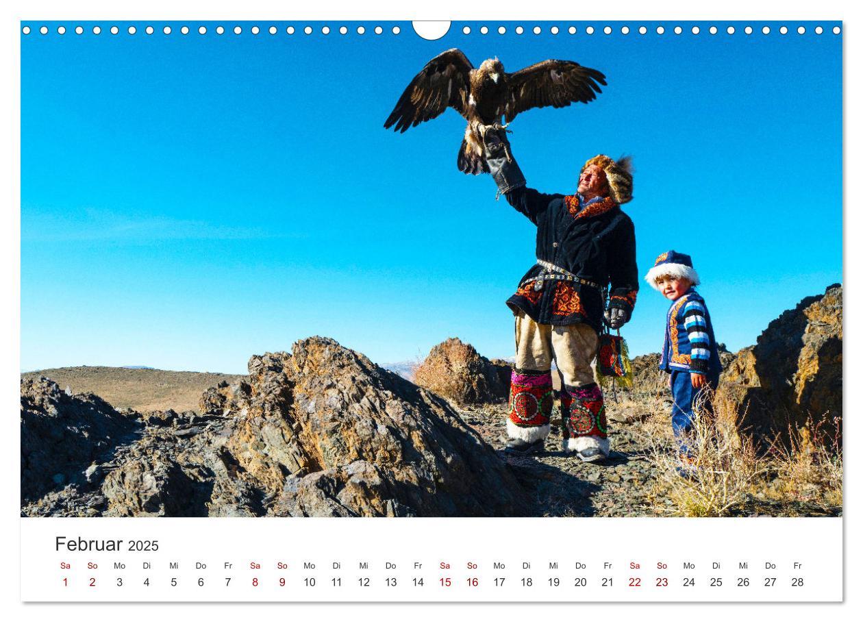 Bild: 9783435006724 | Mongolei - Endlose Steppe und wilde Natur. (Wandkalender 2025 DIN...