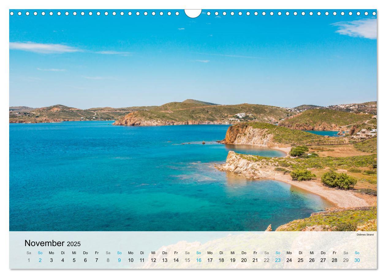 Bild: 9783383996924 | Patmos - Die heilige Insel (Wandkalender 2025 DIN A3 quer),...