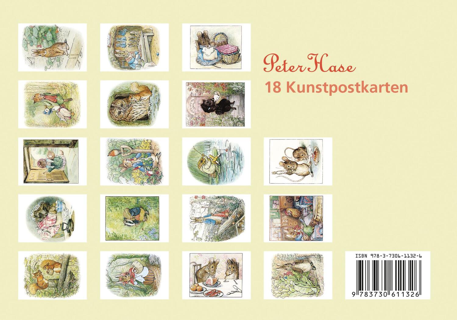 Bild: 9783730611326 | Postkarten-Set Peter Hase | Beatrix Potter | Taschenbuch | 22 S.