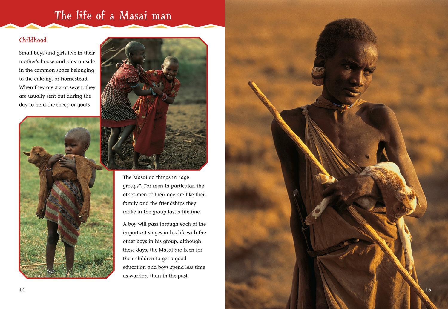 Bild: 9780007230976 | The Maasai: Tribe of Warriors | Band 15/Emerald | Angela Scott (u. a.)