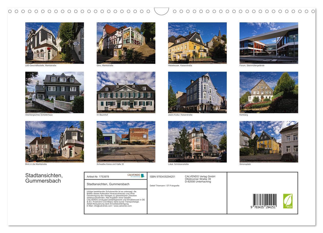 Bild: 9783435294251 | Stadtansichten, Gummersbach (Wandkalender 2025 DIN A3 quer),...