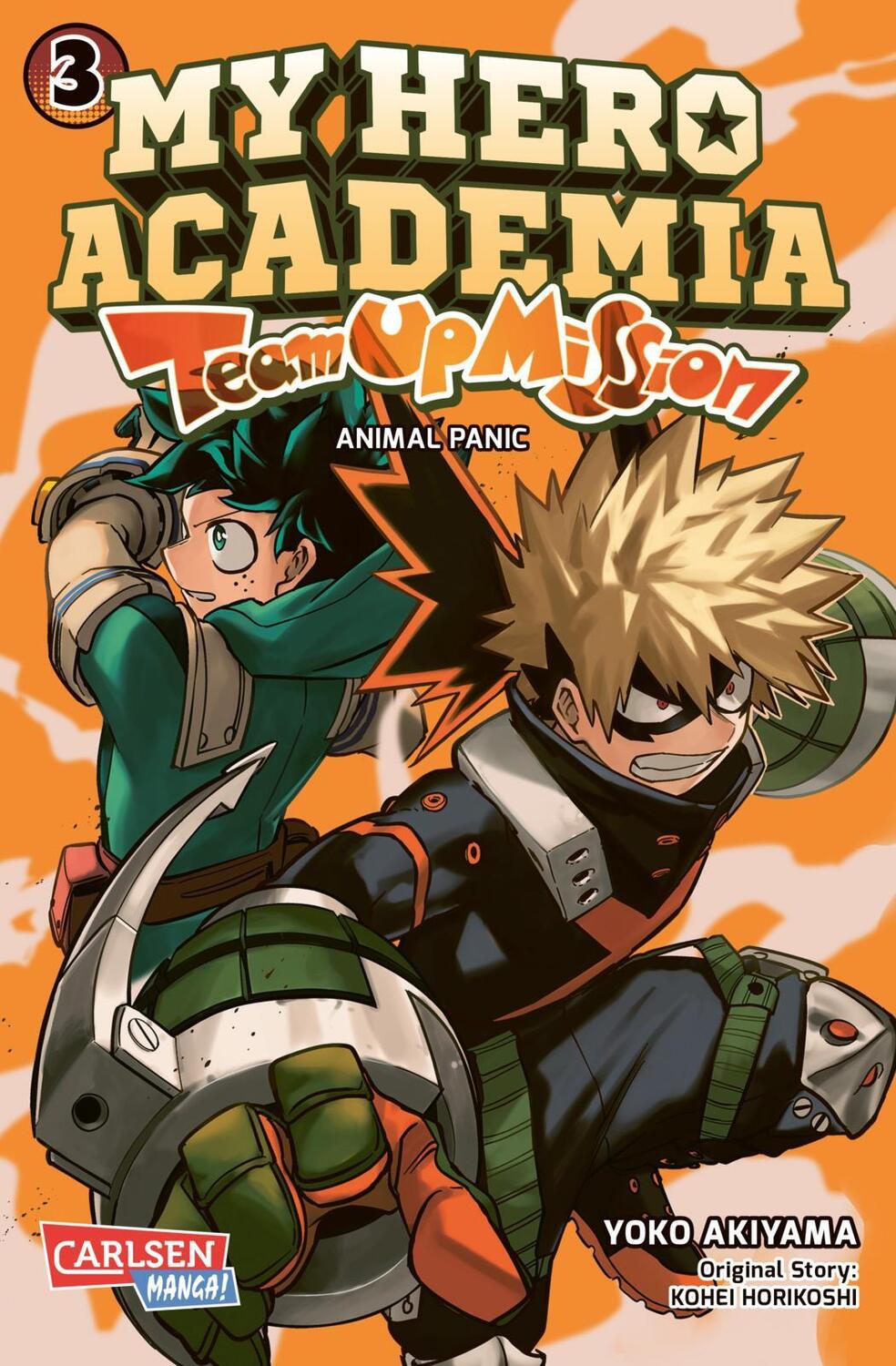 Cover: 9783551795939 | My Hero Academia - Team Up Mission 3 | Kohei Horikoshi (u. a.) | Buch