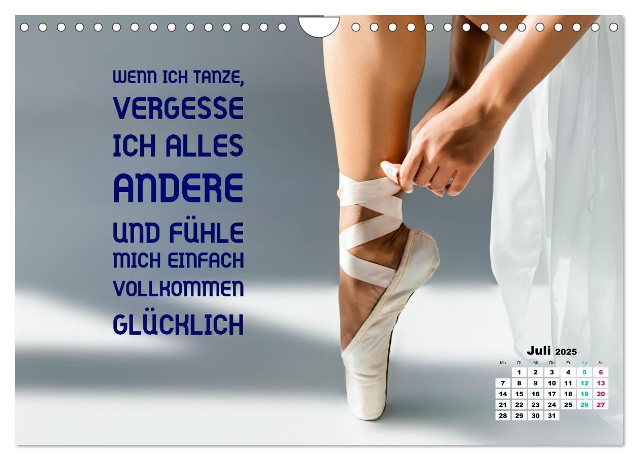 Bild: 9783383857775 | Ballett mit einem Hauch Poesie (Wandkalender 2025 DIN A4 quer),...