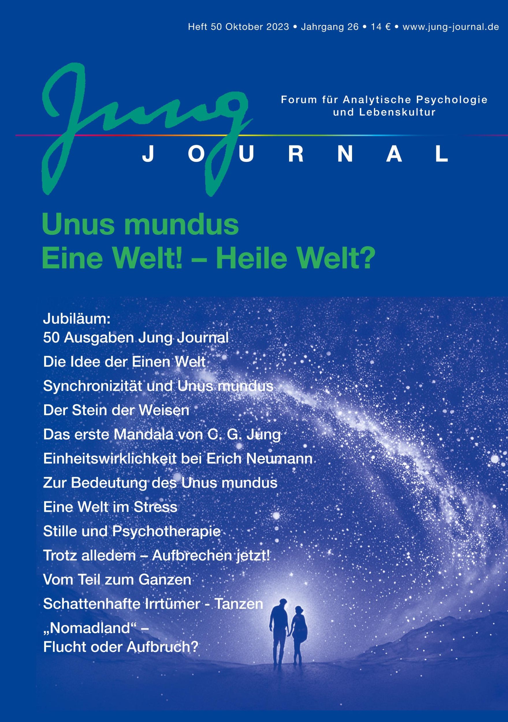 Cover: 9783939322504 | Jung Journal Heft 50: Unus mundus. Eine Welt! - Heile Welt? | Buch