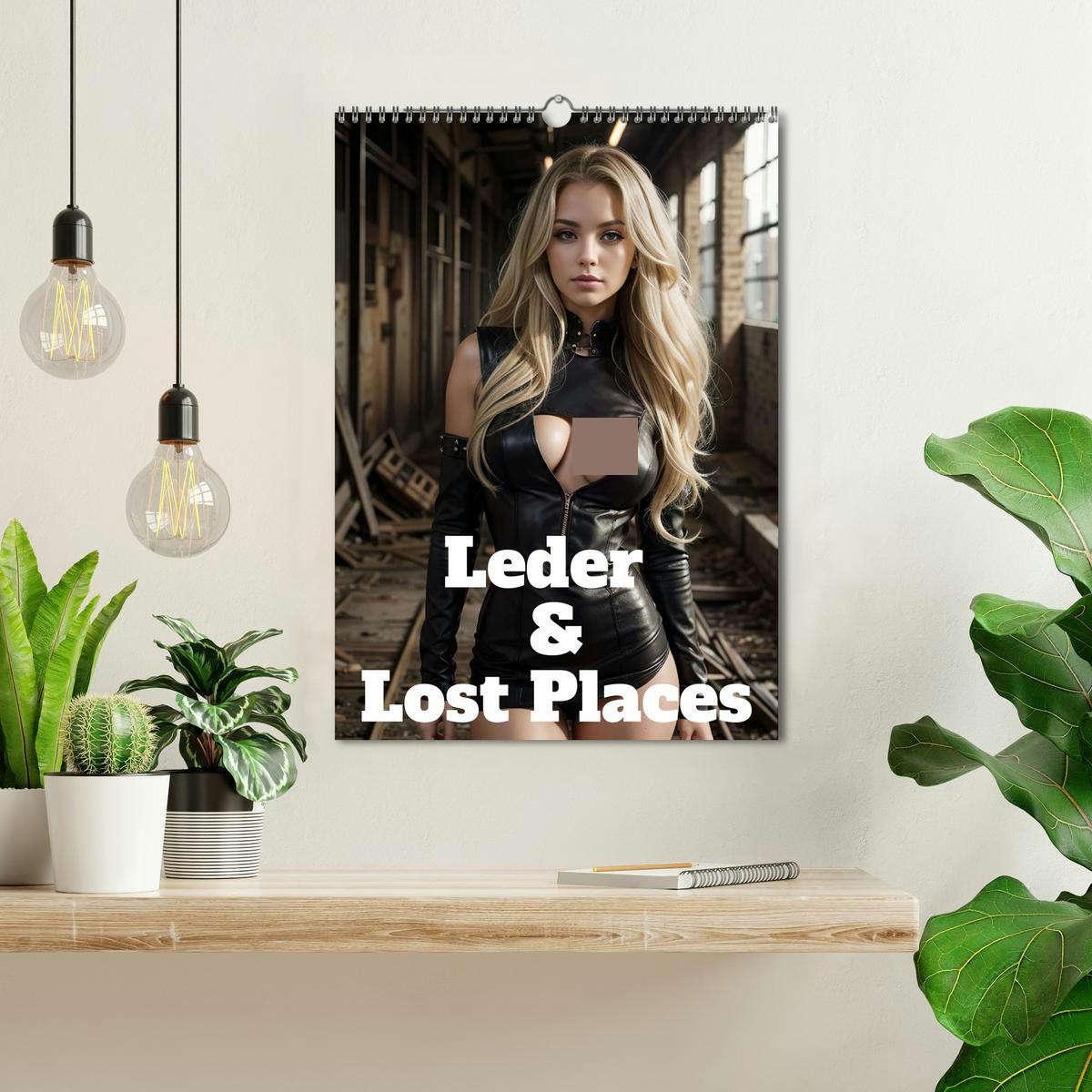 Bild: 9783383802126 | Leder und Lost Places (Wandkalender 2025 DIN A3 hoch), CALVENDO...