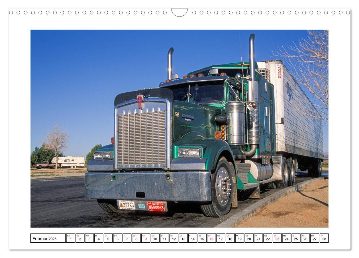 Bild: 9783435206629 | US-Trucks - Auf Achse in Amerika (Wandkalender 2025 DIN A3 quer),...