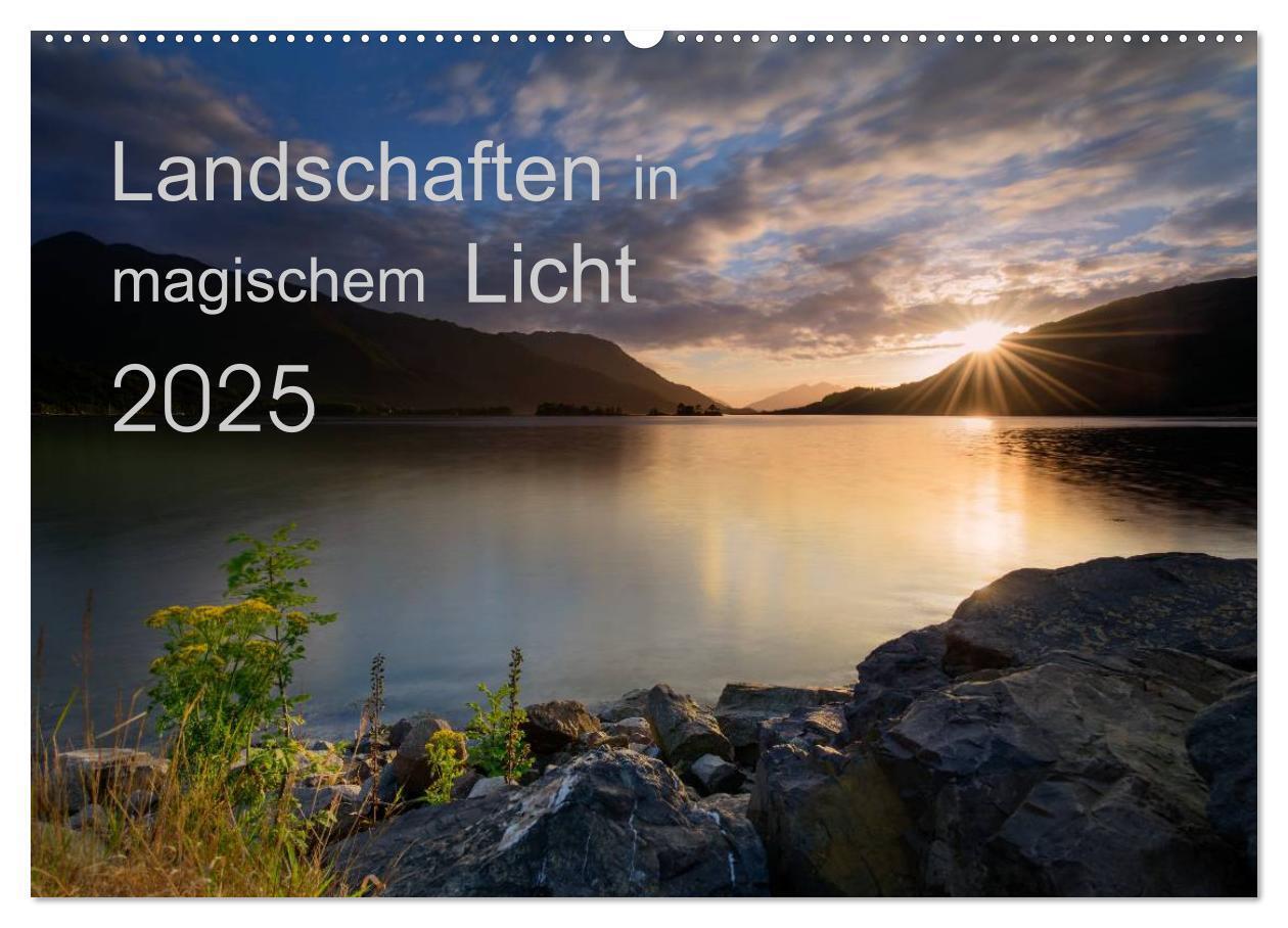 Cover: 9783435557974 | Landschaften im magischen Licht (Wandkalender 2025 DIN A2 quer),...