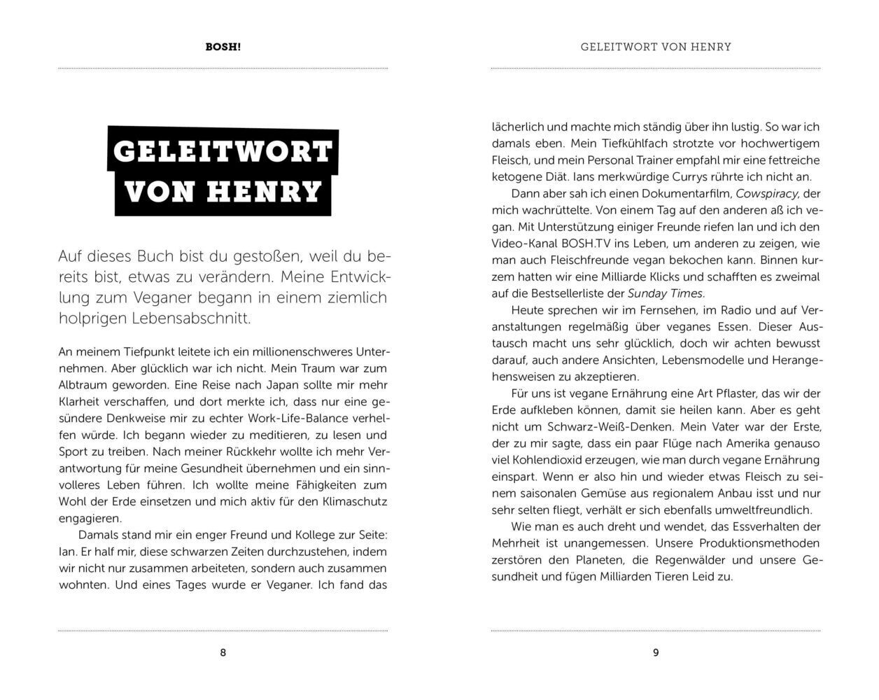 Bild: 9783960937722 | Bosh! Einfach vegan leben | Henry Firth (u. a.) | Taschenbuch | 2020