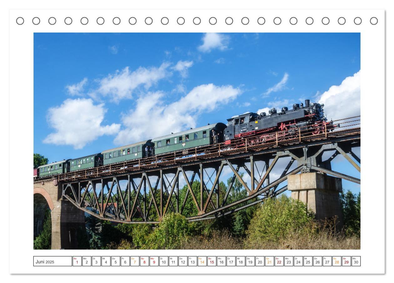 Bild: 9783383859151 | Museumsbahnen auf Tour (Tischkalender 2025 DIN A5 quer), CALVENDO...