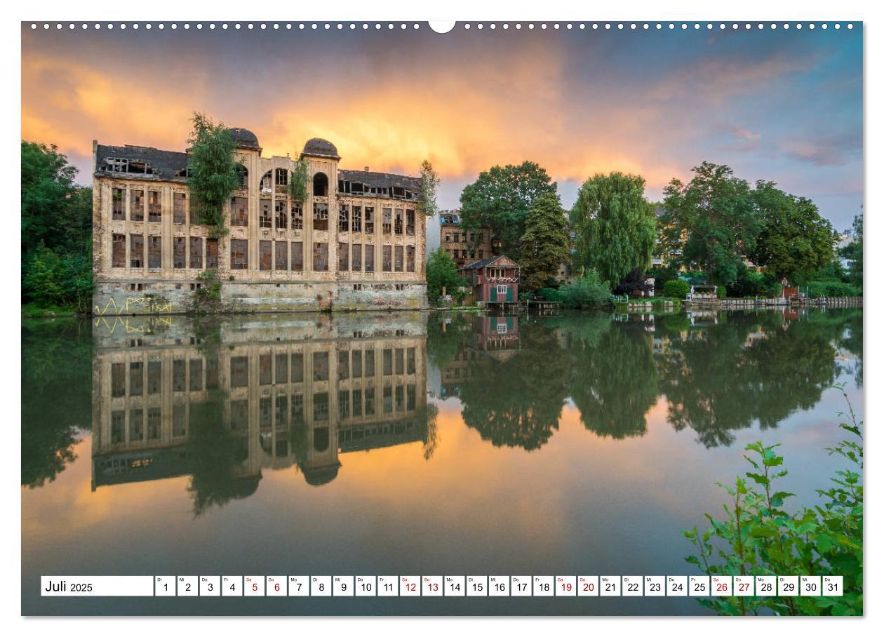 Bild: 9783435332410 | Halle-Saale - Meine Stadt im Spiegel (Wandkalender 2025 DIN A2...