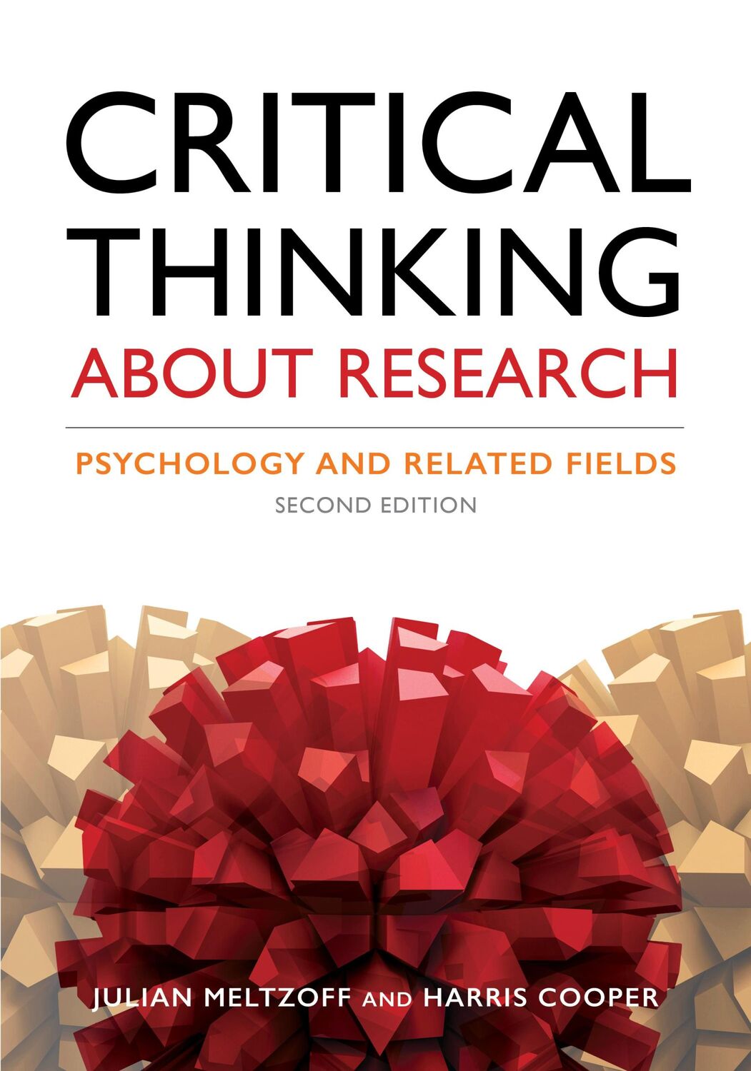 Cover: 9781433827105 | Critical Thinking About Research | Psychology and Related Fields