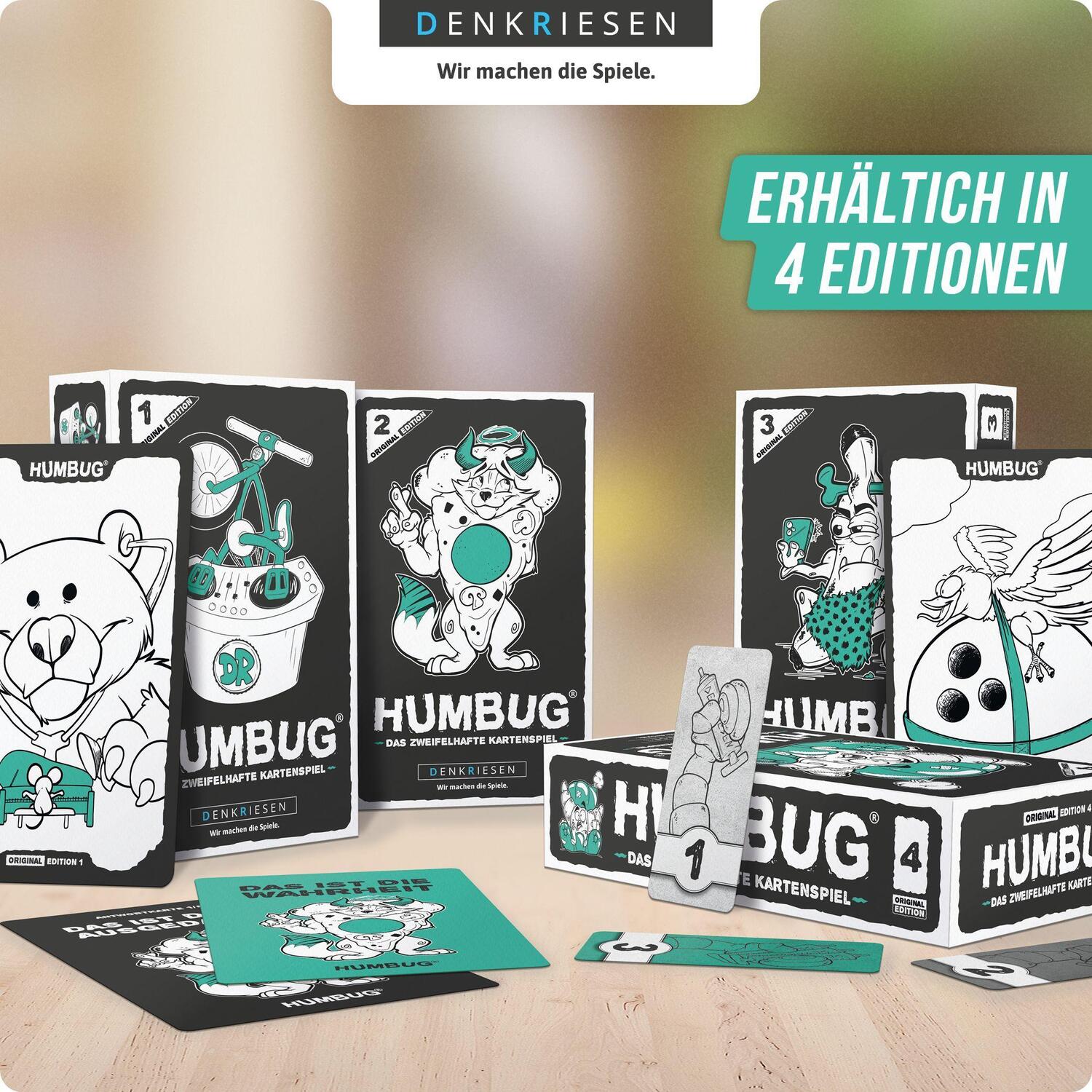 Bild: 4260528091768 | HUMBUG Original Edition Nr. 4 - Das zweifelhafte Kartenspiel | Spiel