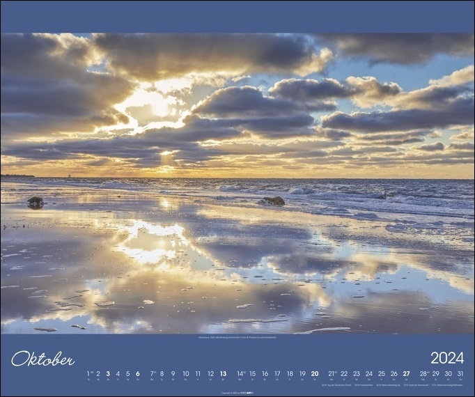 Bild: 9783840084546 | Ostsee Kalender 2024. Reise-Kalender mit 12 atemberaubenden...