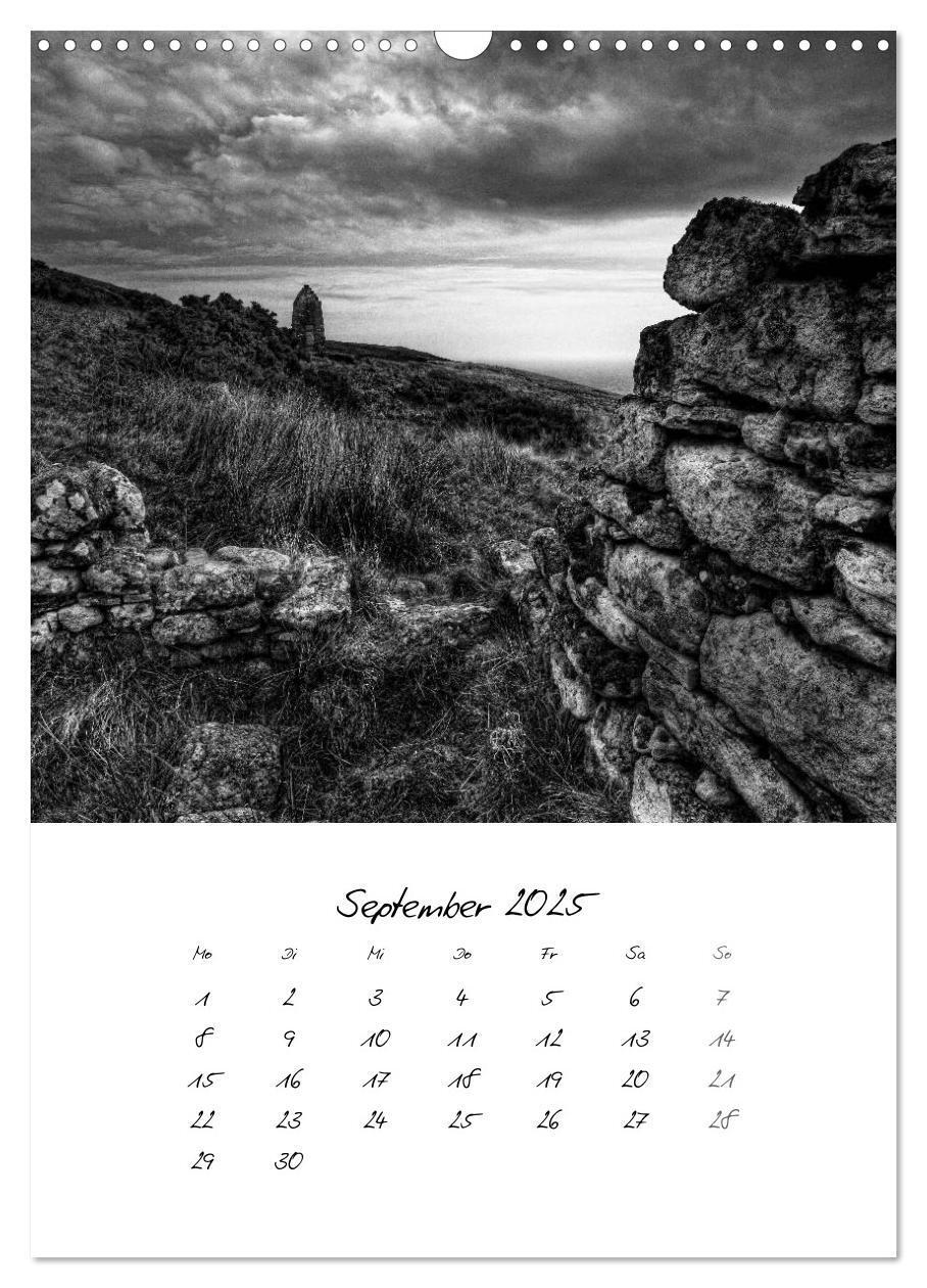 Bild: 9783457048818 | Schottland Monochrom (Wandkalender 2025 DIN A3 hoch), CALVENDO...