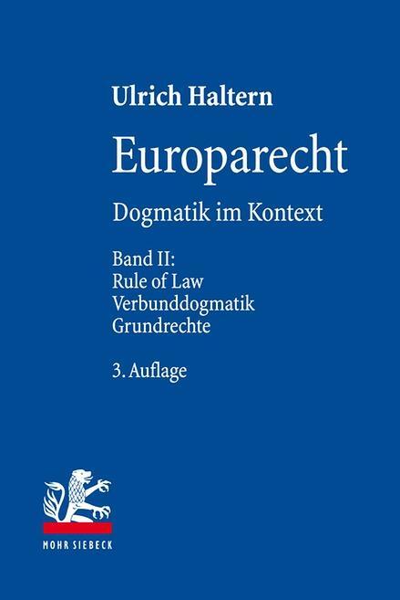 Cover: 9783161553448 | Europarecht | Ulrich Haltern | Taschenbuch | XXVI | Deutsch | 2017