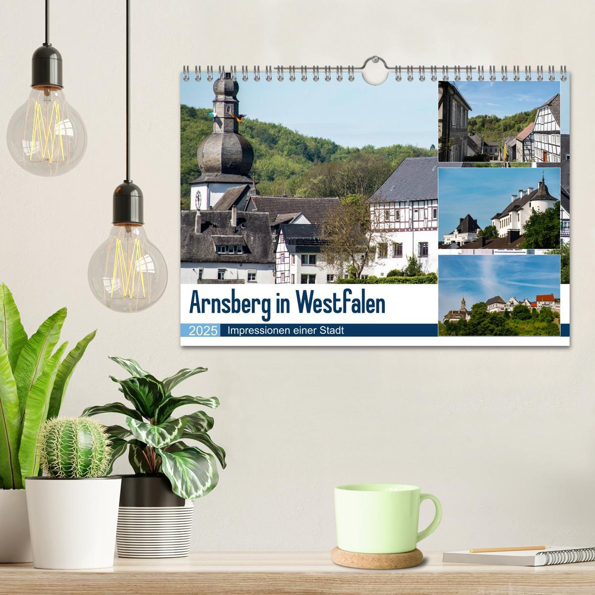 Bild: 9783435368259 | Arnsberg in Westfalen (Wandkalender 2025 DIN A4 quer), CALVENDO...