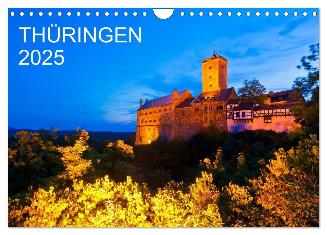 Cover: 9783435800841 | THÜRINGEN 2025 (Wandkalender 2025 DIN A4 quer), CALVENDO...