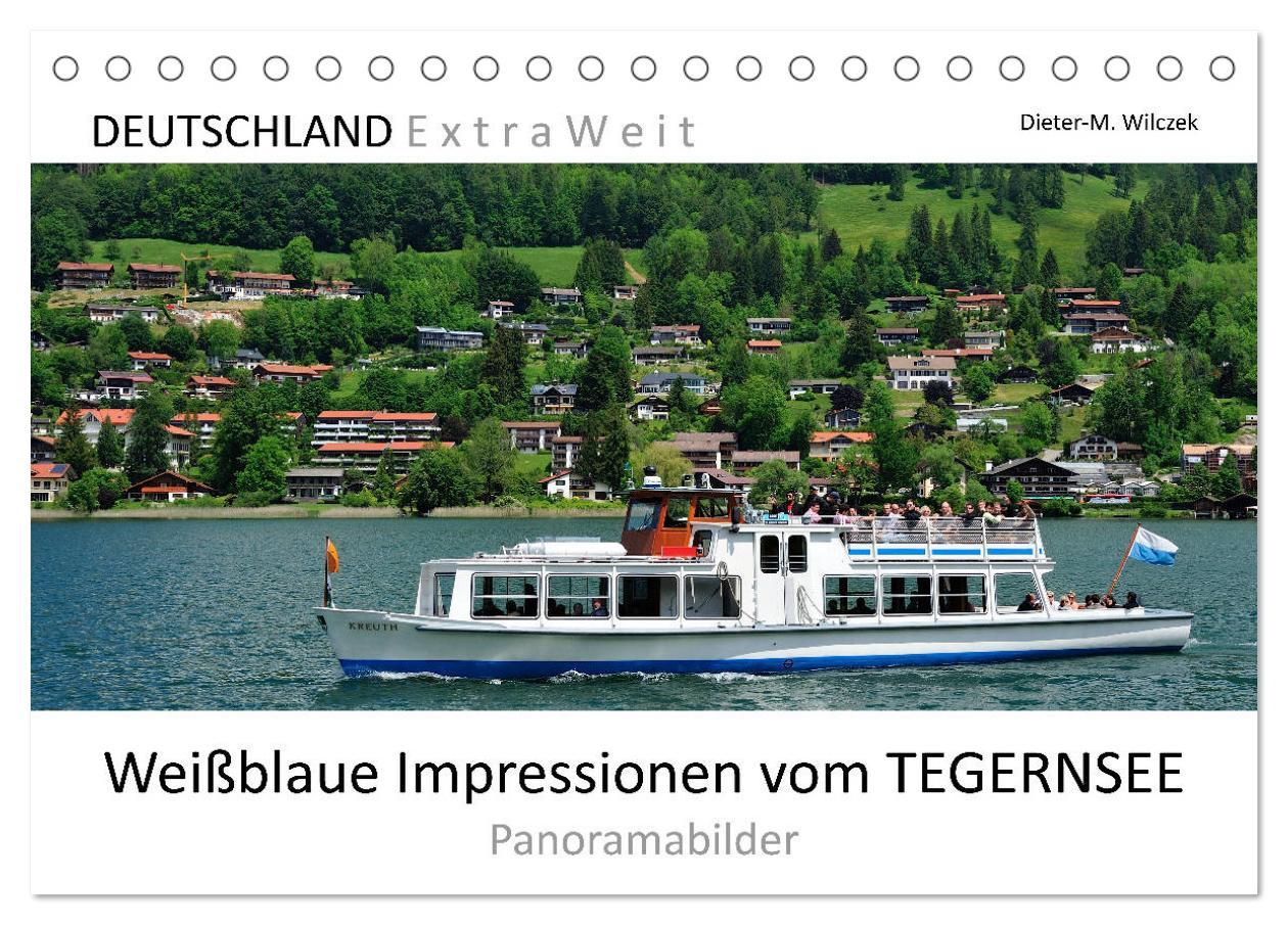 Cover: 9783383797255 | Weißblaue Impressionen vom Tegernsee (Tischkalender 2025 DIN A5...