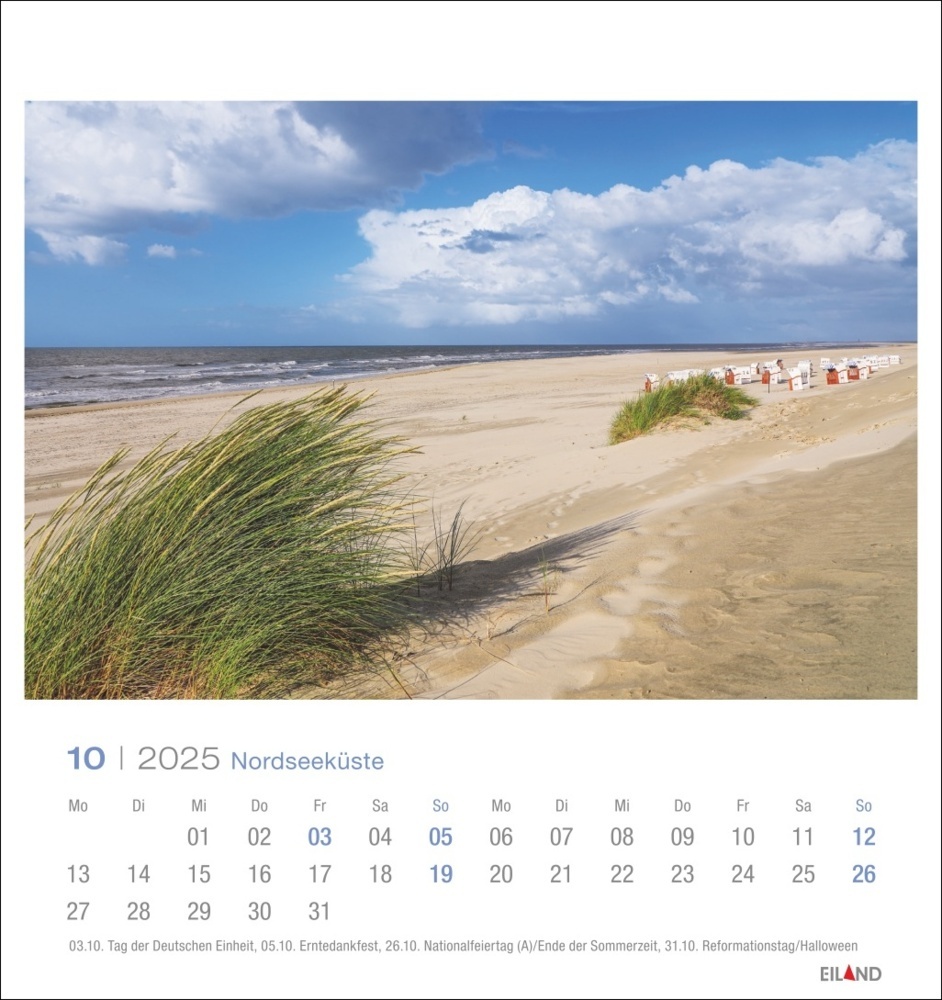 Bild: 9783964023292 | Nordseeküste Postkartenkalender 2025 - Wind und Wellen - Sand und Meer