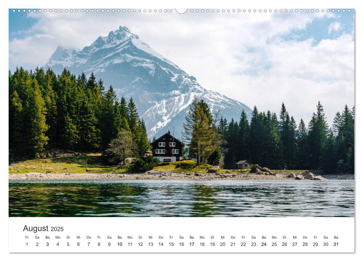 Bild: 9783435054862 | Schweiz - die Bergidylle (Wandkalender 2025 DIN A2 quer), CALVENDO...