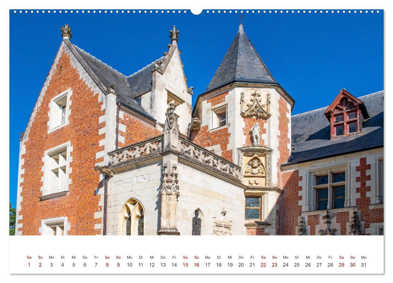 Bild: 9783383826559 | Schlösser der Loire (Wandkalender 2025 DIN A2 quer), CALVENDO...