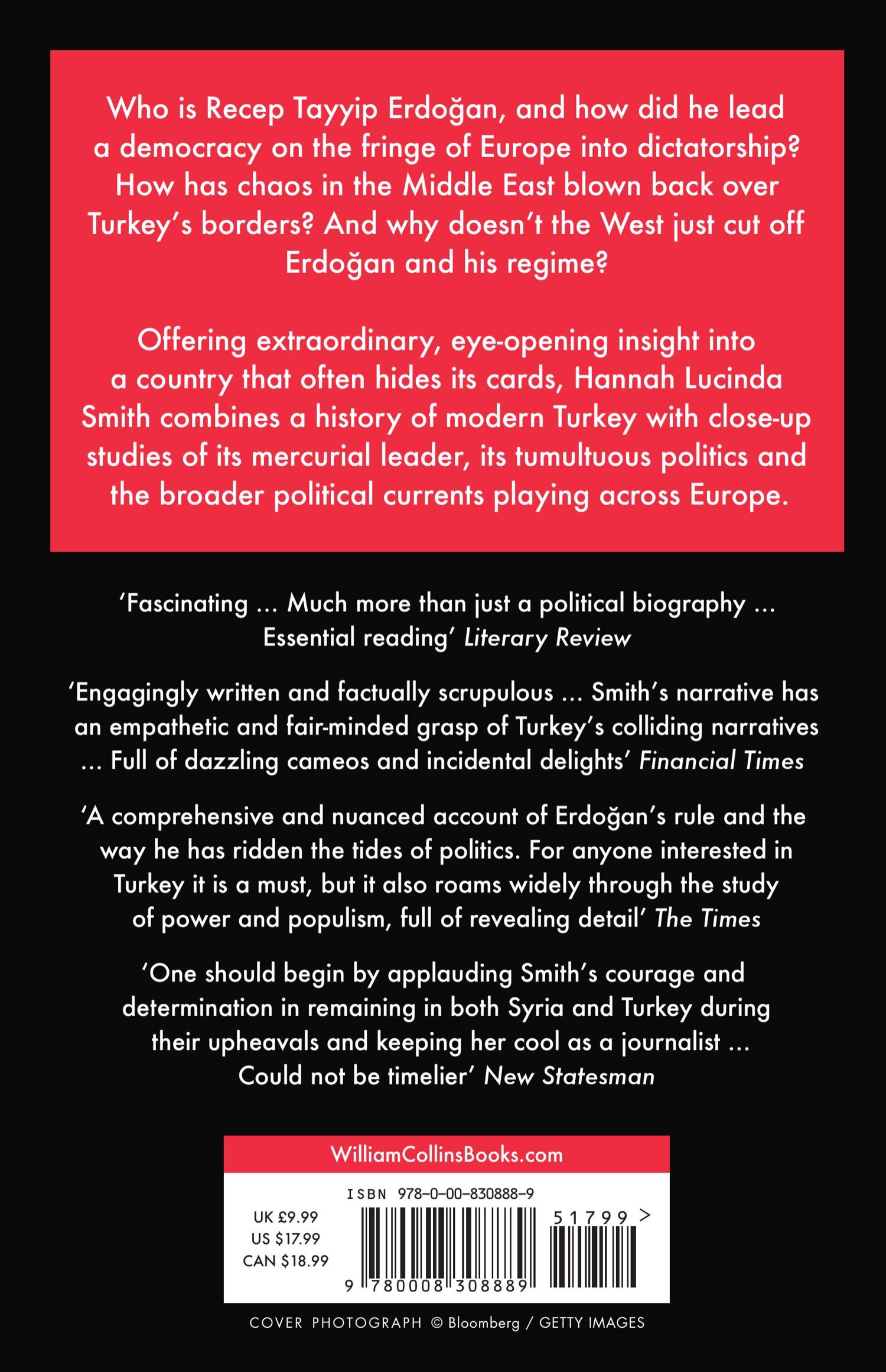 Rückseite: 9780008308889 | Erdogan Rising | A Warning to Europe | Hannah Lucinda Smith | Buch