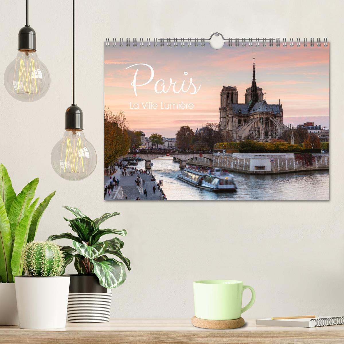 Bild: 9783435041169 | Paris - La Ville Lumière (Wandkalender 2025 DIN A4 quer), CALVENDO...