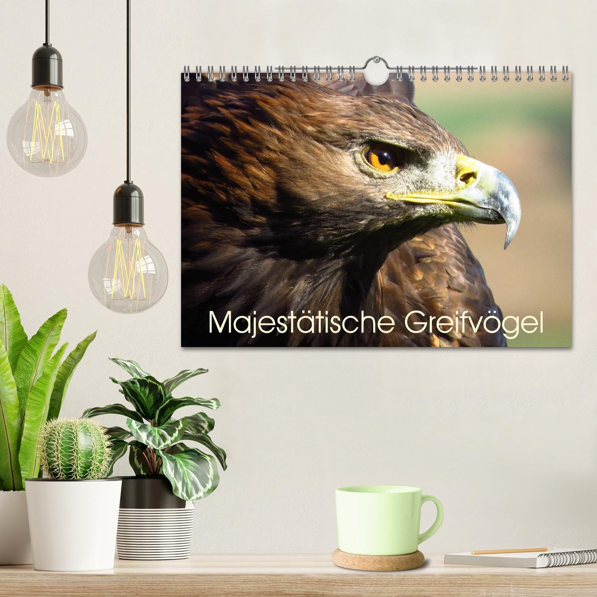 Bild: 9783435560110 | Majestätische Greifvögel (Wandkalender 2025 DIN A4 quer), CALVENDO...