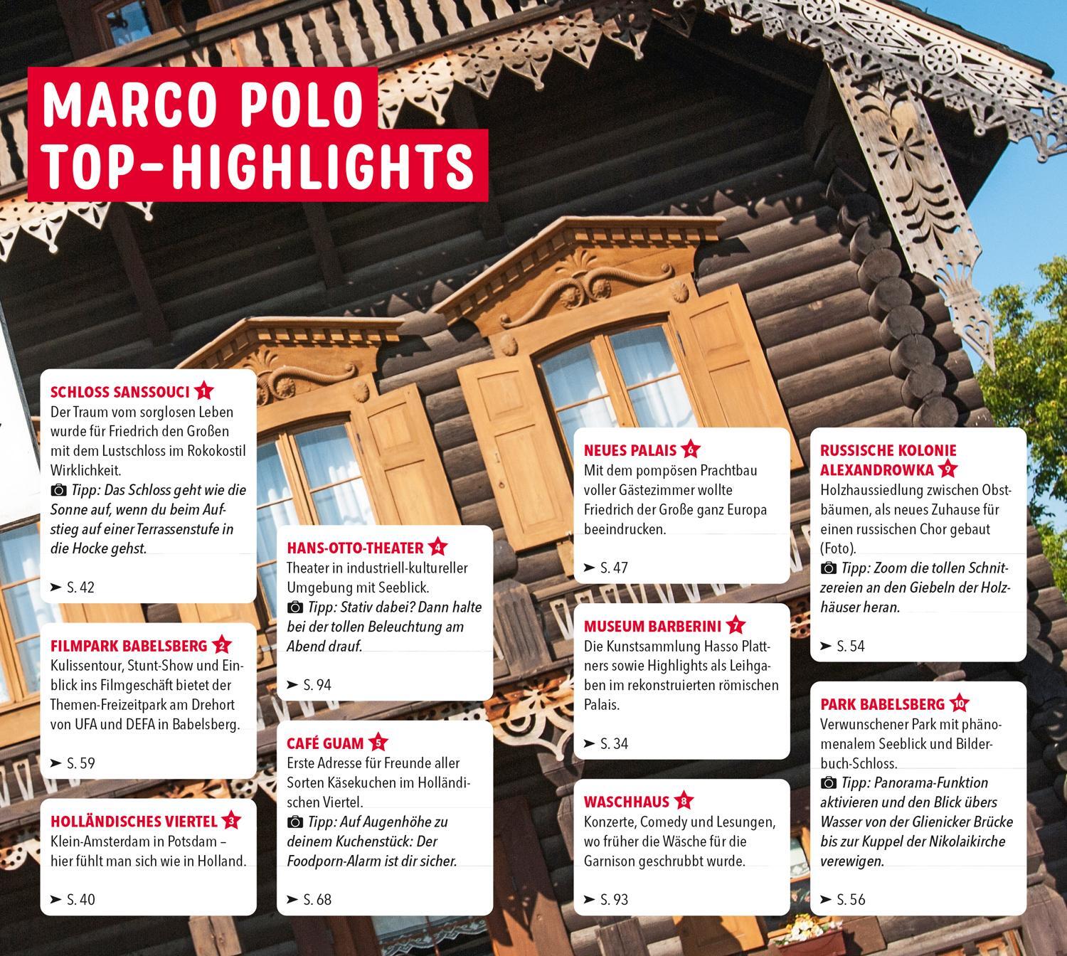 Bild: 9783829725880 | MARCO POLO Reiseführer Potsdam | Juliane Schader | Taschenbuch | 2023