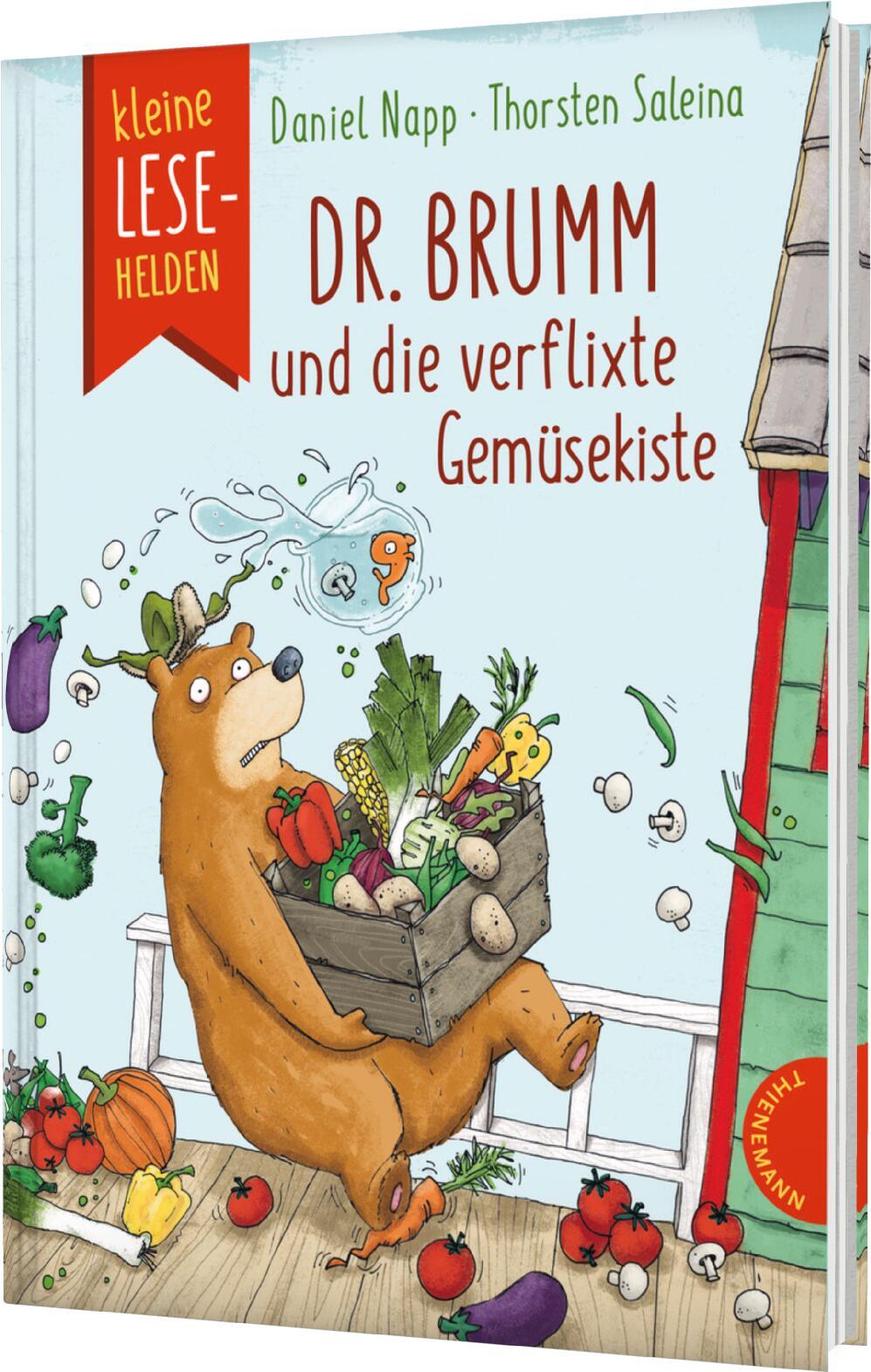 Cover: 9783522186360 | Kleine Lesehelden: Dr. Brumm und die verflixte Gemüsekiste | Napp