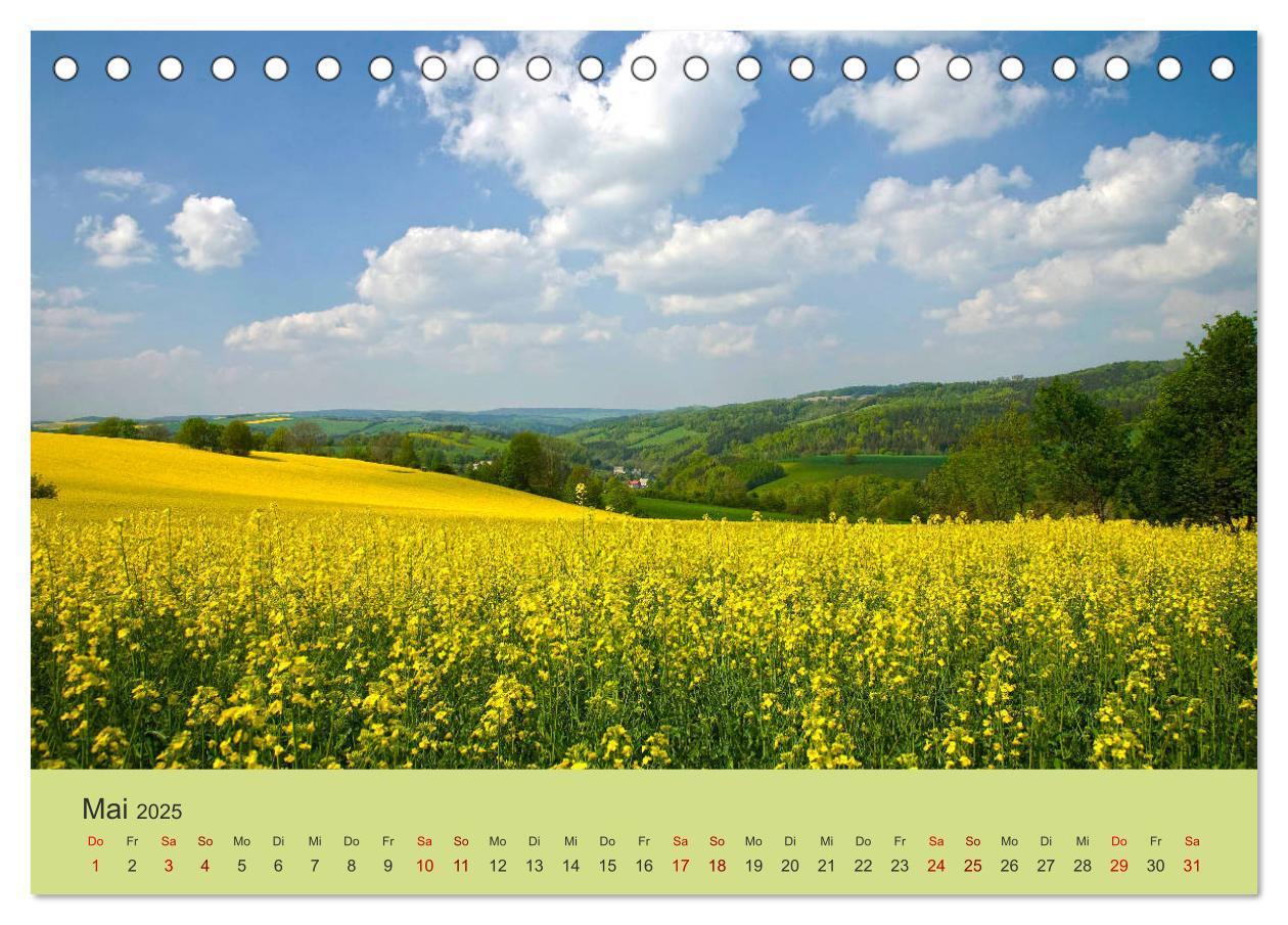 Bild: 9783435183951 | Das Erzgebirge Welterbe und Natur (Tischkalender 2025 DIN A5 quer),...