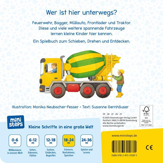 Bild: 9783473315871 | Alles, was Räder hat | Mein erstes Fahrzeuge-Spielbuch. Ab 18 Monate