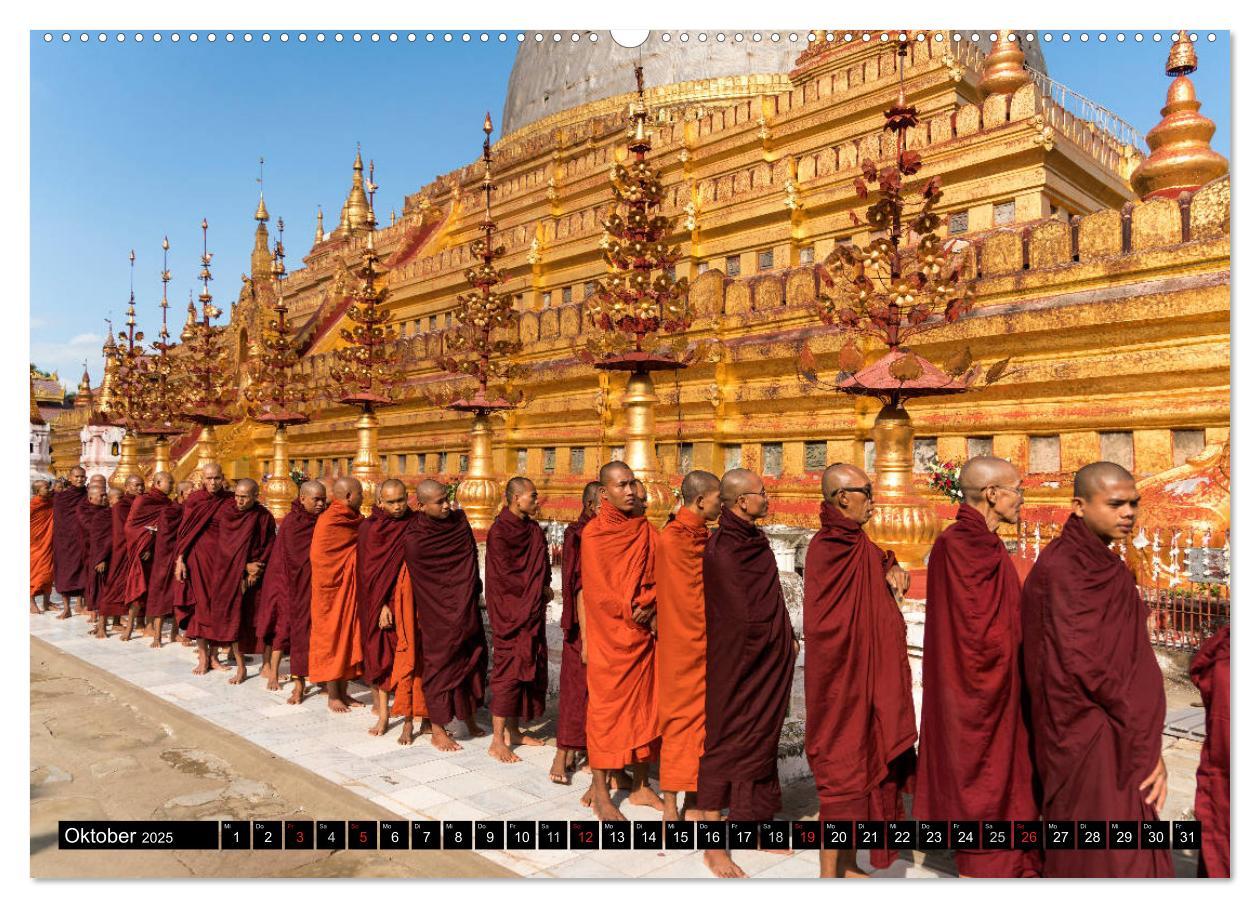 Bild: 9783435681495 | Myanmar - Burma (Wandkalender 2025 DIN A2 quer), CALVENDO...