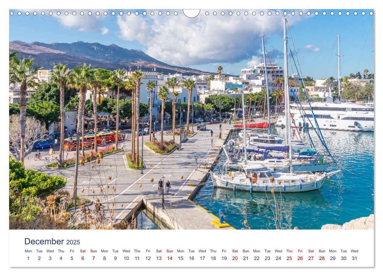 Bild: 9781325834341 | Kos Island - The Island of Hippocrates (Wall Calendar 2025 DIN A3...