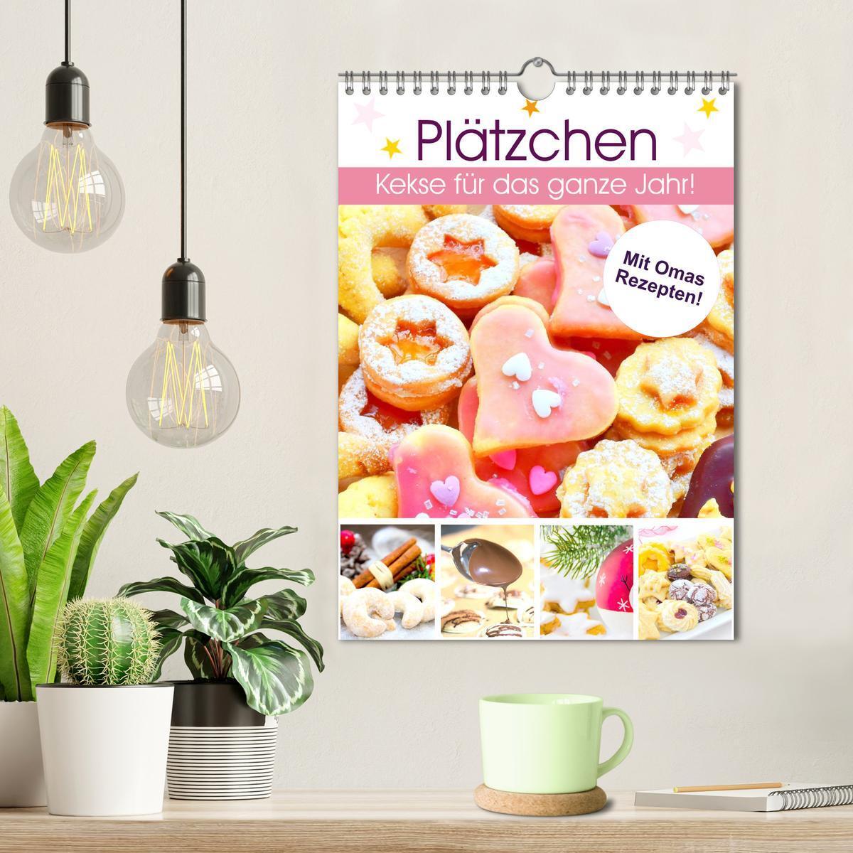 Bild: 9783435957842 | Plätzchen. Kekse für das ganze Jahr! (Wandkalender 2025 DIN A4...