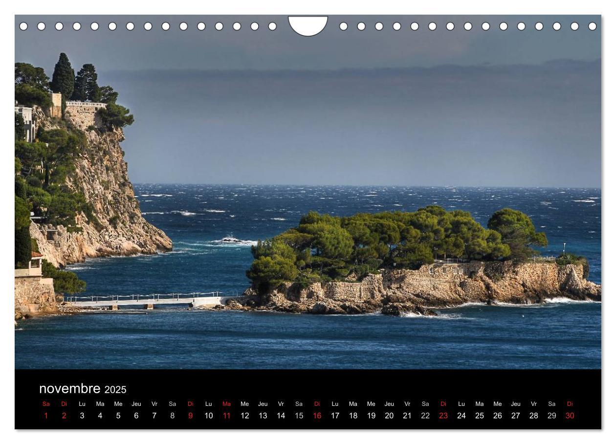 Bild: 9781325953912 | Côte d'Azur entre Mer et Montagne (Calendrier mural 2025 DIN A4...