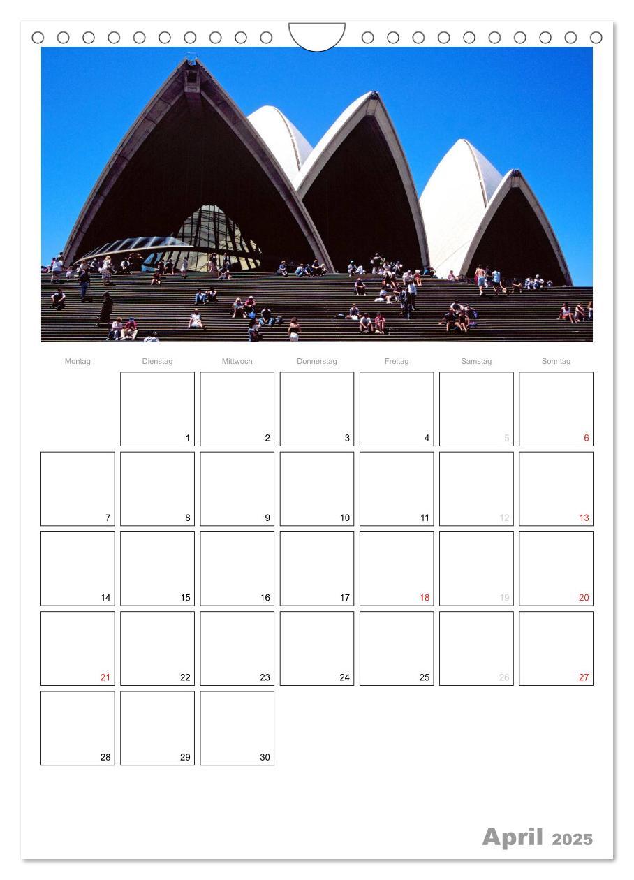 Bild: 9783457087961 | Australien - Terminplaner (Wandkalender 2025 DIN A4 hoch), CALVENDO...