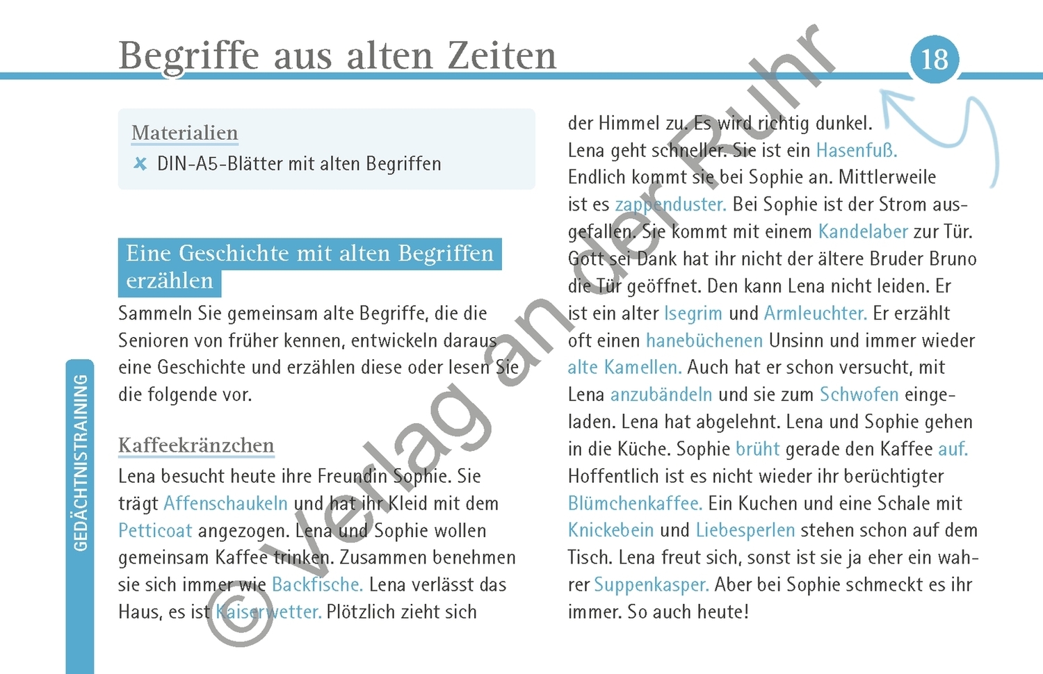 Bild: 9783834640413 | Der Ideenkoffer für die Altenpflege | Beate Rüther | Box | 32 S.