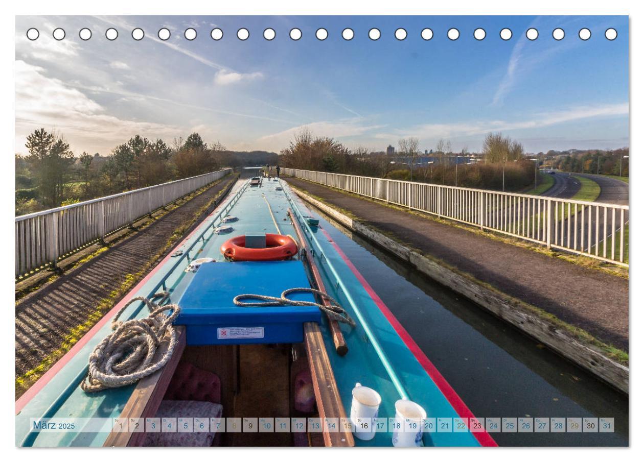 Bild: 9783435360154 | Narrow Boating auf dem Grand Union Canal (Tischkalender 2025 DIN A5...