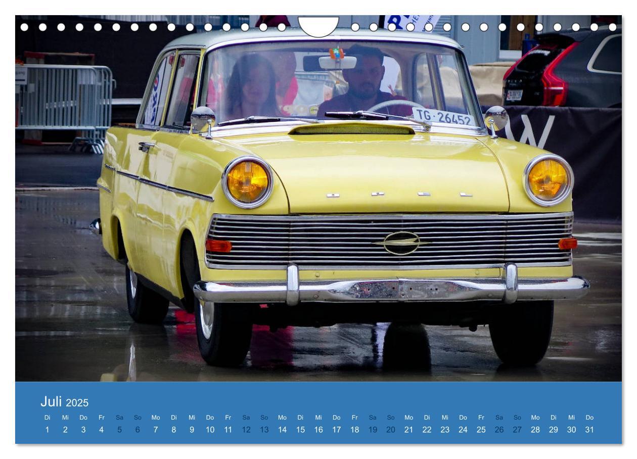 Bild: 9783435127559 | Opel Classics (Wandkalender 2025 DIN A4 quer), CALVENDO Monatskalender